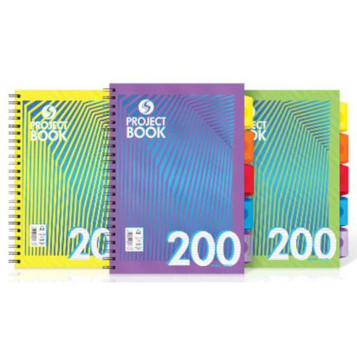 Picture of SPIRAL NOTEBOOK A4 WITH DIVIDER